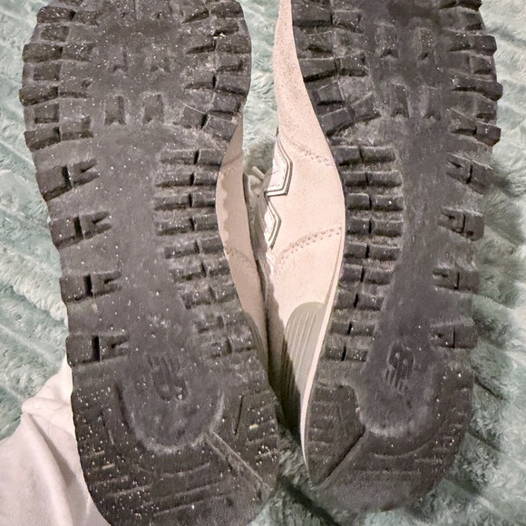 New Balance Off-White Lace-Up Sneakers - Picture 3 of 3